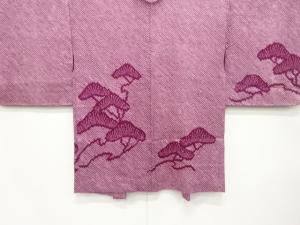 未使用品　本総絞り　笠松模様　絵羽織